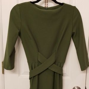 Green Pin-Up Style Dress